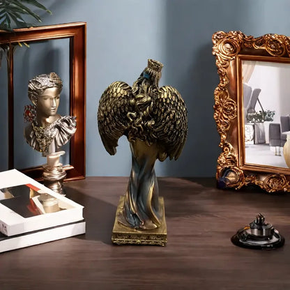 Decorbites™ Griechische Göttin Glücksfigur - Wohlstandsskulptur für Zuhause und Büro Dekoration Geschenk