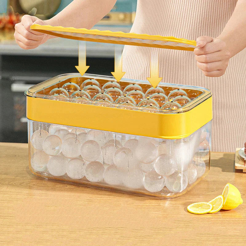 Decorbites™ Eiswürfelform | Schnelles Entformen Silikon-Eisbehälter | Kreatives Küchen-Bar-Gefriergetränkekühlung