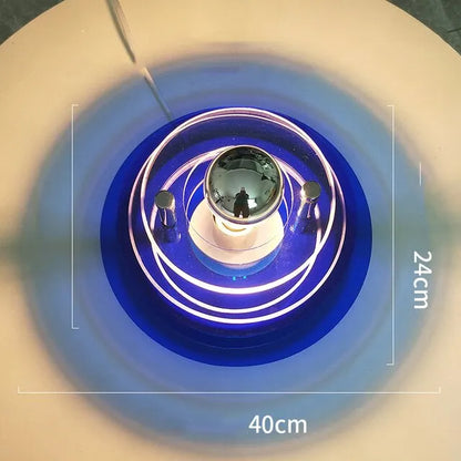 DecorBites™ LED Wall Lamp: Ultra Modern UFO Style for Living Room, Bedroom, Hotel Atmosphere