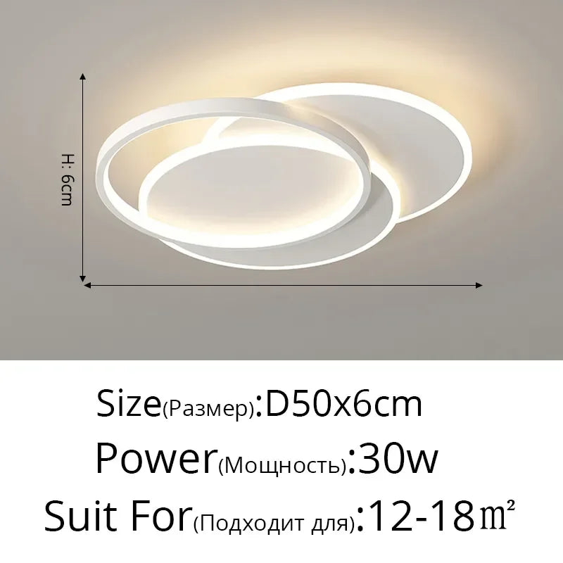 Decorbites™ LED-Kronleuchter: Moderne dimmbare Lichter für das Wohnen, Esszimmer, Küche, Schlafzimmer und Flurbeleuchtung