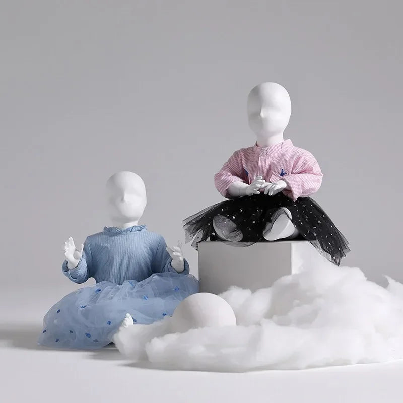 Decorbites™ Kinder-Ganzkörper-Manekins für Kindermodegeschäfte - Kinder-Displayständer