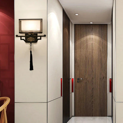 Decorbites™ Elegante Stoff-Wandleuchte für Wohnzimmer und Schlafzimmer, moderne LED-Beleuchtung