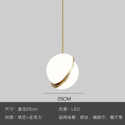 Decorbites™ Gold-Lustre-LED-Hängeleuchten für Wohn-/Esszimmer, Schlafzimmer & Laden