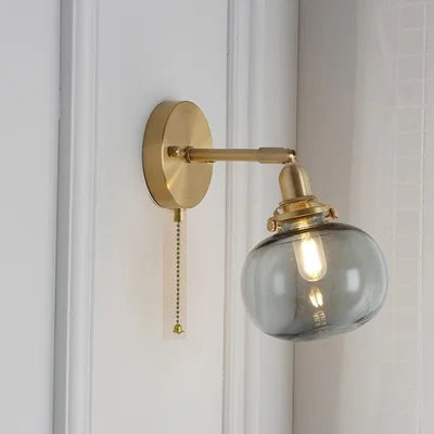 Decorbites™ Glas-Kugeln-Wandleuchte Moderne Nordische Wandleuchte für Schlafzimmer-Spiegel