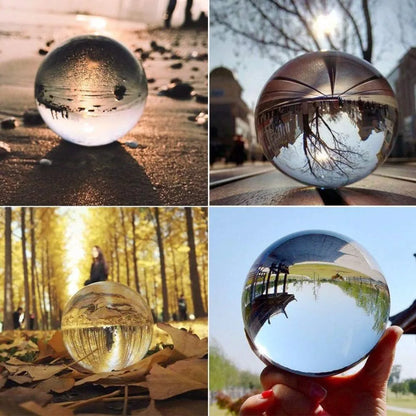 Decorbites™ Glas-Kristallkugel 4 cm verspiegelte Fotografie-Requisite Fengshui-Heimdekoration