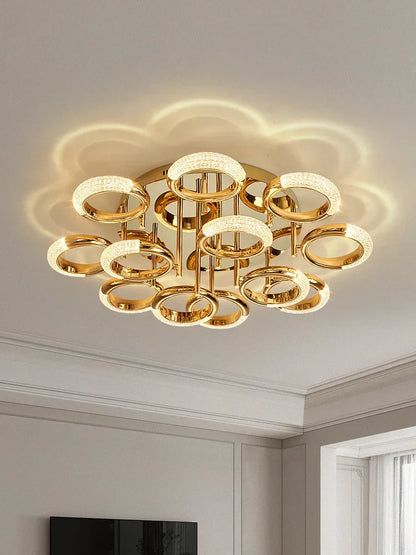 Decorbites™ Kreisring-LED-Deckenleuchte – Moderne minimalistische Luxus-Acrylic-Schlafzimmerbeleuchtung