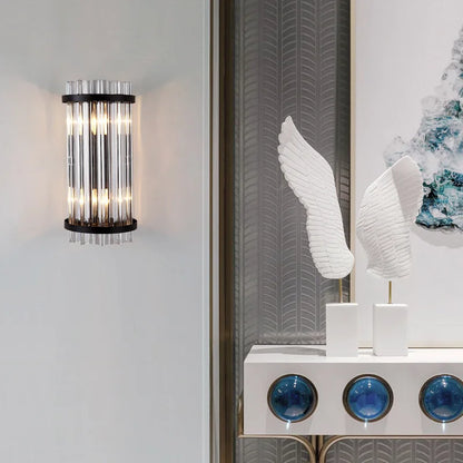 Decorbites™ Kristall-Luxus-Wandleuchte für modernes Schlafzimmer, Wohnzimmer, Treppenhaus – LED-Innenbeleuchtung