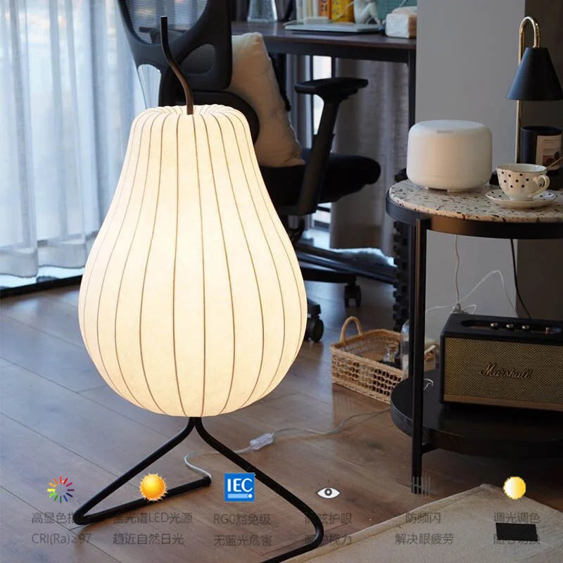 Pear-Shaped LED Floor Lamp