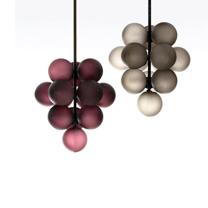 Decorbites™ Trauben-Kronleuchter: Moderne Glasball-Pendantlampe für Wohnzimmer und Schlafzimmer