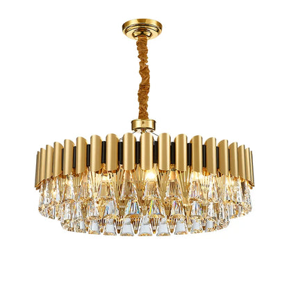 Decorbites™ Gold Kristall-Lüster LED Nordisch Klassisch Wohnzimmer Lamparas