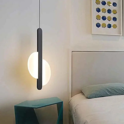 DecorBites™ Geometric LED Pendant Lights for Living Room Bedroom Kitchen, Modern Hanging Lamps for Decor