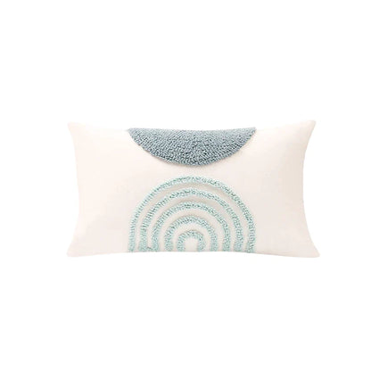 DecorBites™ Geometric Tufted Diamond Pillow Cover 45x45cm/30x50cm Square for Living Room