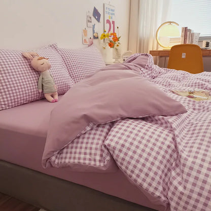 Decorbites™ Baumwoll-Geblümtes Daunenbettbezug Weiche Bettdecke Hautfreundliche Bettwäsche