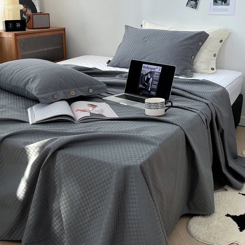 Cotton Satin Bed Sheet Set