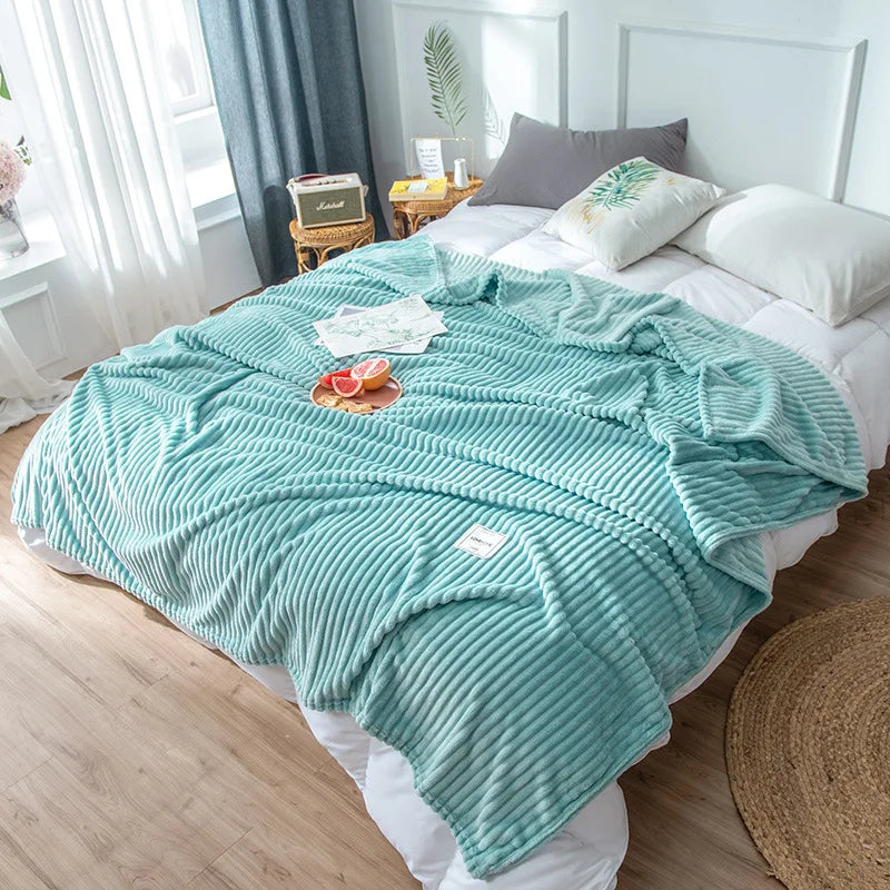 Decorbites™ Kuschelumarm-Decke - Weiche Sweatshirt-Wurfdecke für Sofa & Bett
