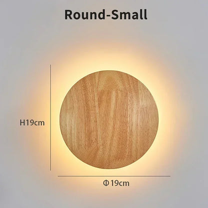 Decorbites™ LED-Holz-Wandleuchten Modern Minimalistisches Wohnzimmer-Schlafzimmer-Dekor