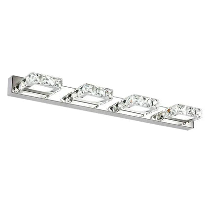 Decorbites™ Crystal-LED-Spiegelscheinwerfer: Moderne Badezimmer-Wandleuchte aus Edelstahl-Beleuchtungseinrichtungen