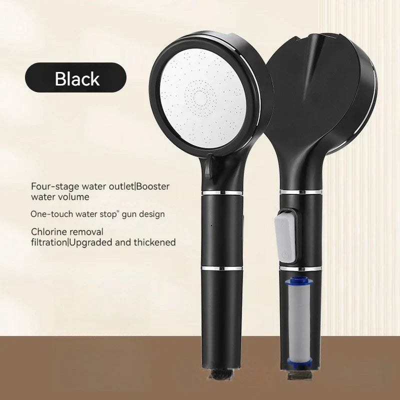 Decorbites™ Hochdruckfilterbare Handbrause für Wassersparend und Negativ-Ionen-Regen