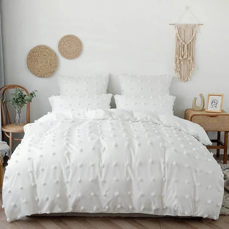 Decorbites™ Furball Doppelbett 3-teiliges Bettwäsche-Set – King/Queen-Größe Luxus-Bettwäsche