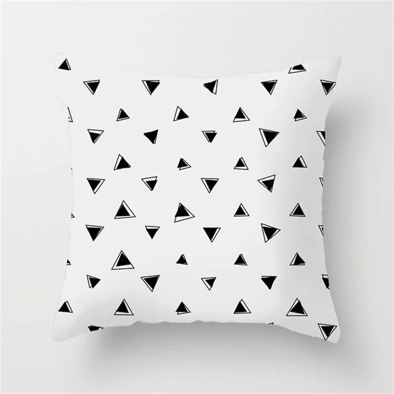 Black White Stripe Pillowcases