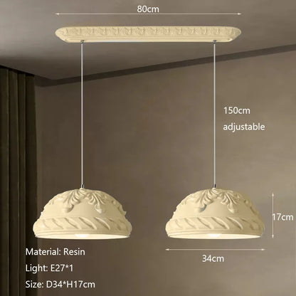 Decorbites™ Französischer Sahne-Stil LED-Kronleuchter für Restaurant, Bar und Küche