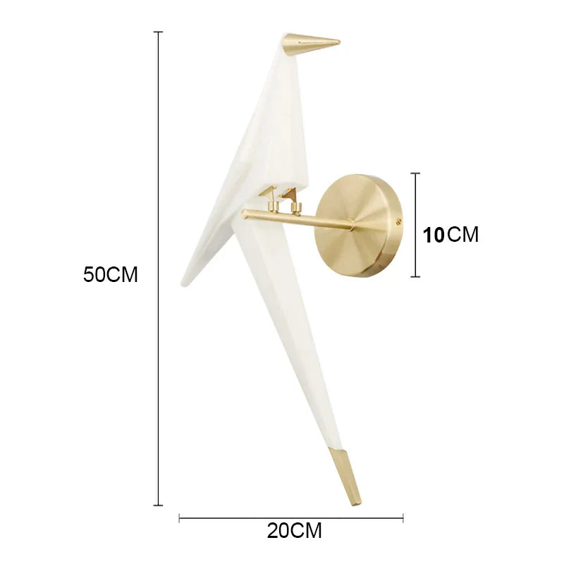 Decorbites™ Little Bird LED-Wandleuchte: Moderne Lichtluxus-Armatur für Schlafzimmer, Wohnzimmer.