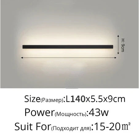 Decorbites™ Acryl-LED-Wandleuchten mit Haken für Schlafzimmerregale & Hintergrundwanddekoration