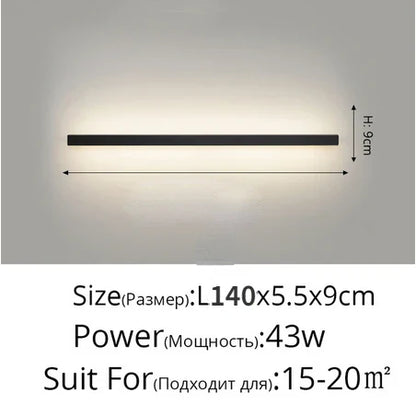 Decorbites™ Acryl-LED-Wandleuchten mit Haken für Schlafzimmerregale & Hintergrundwanddekoration