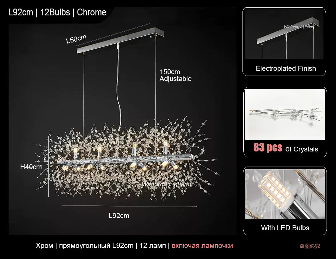 Decorbites™ Dandelion LED Deckenleuchter für Heimdekoration Beleuchtungskörper