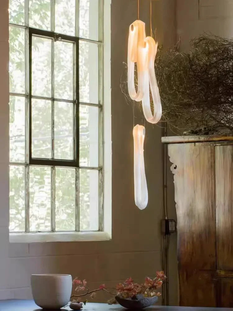 Decorbites™ Elegante LED-Glasleuchter für luxuriöse Wohnraumausstattung