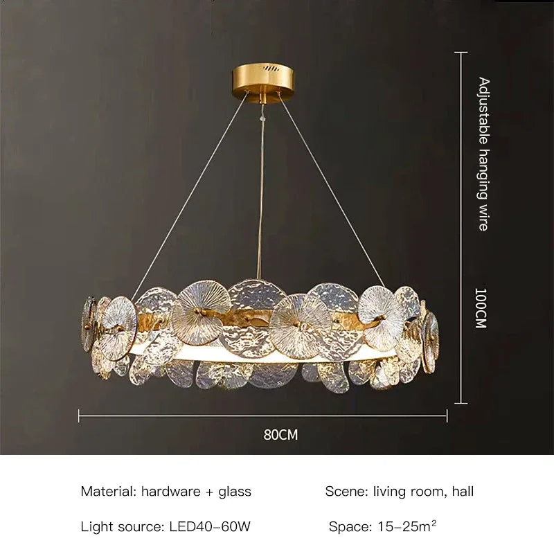 Decorbites™ LED-Blüten-Design-Deckenleuchter für modernes Wohnzimmer, Schlafzimmer und Essbereich