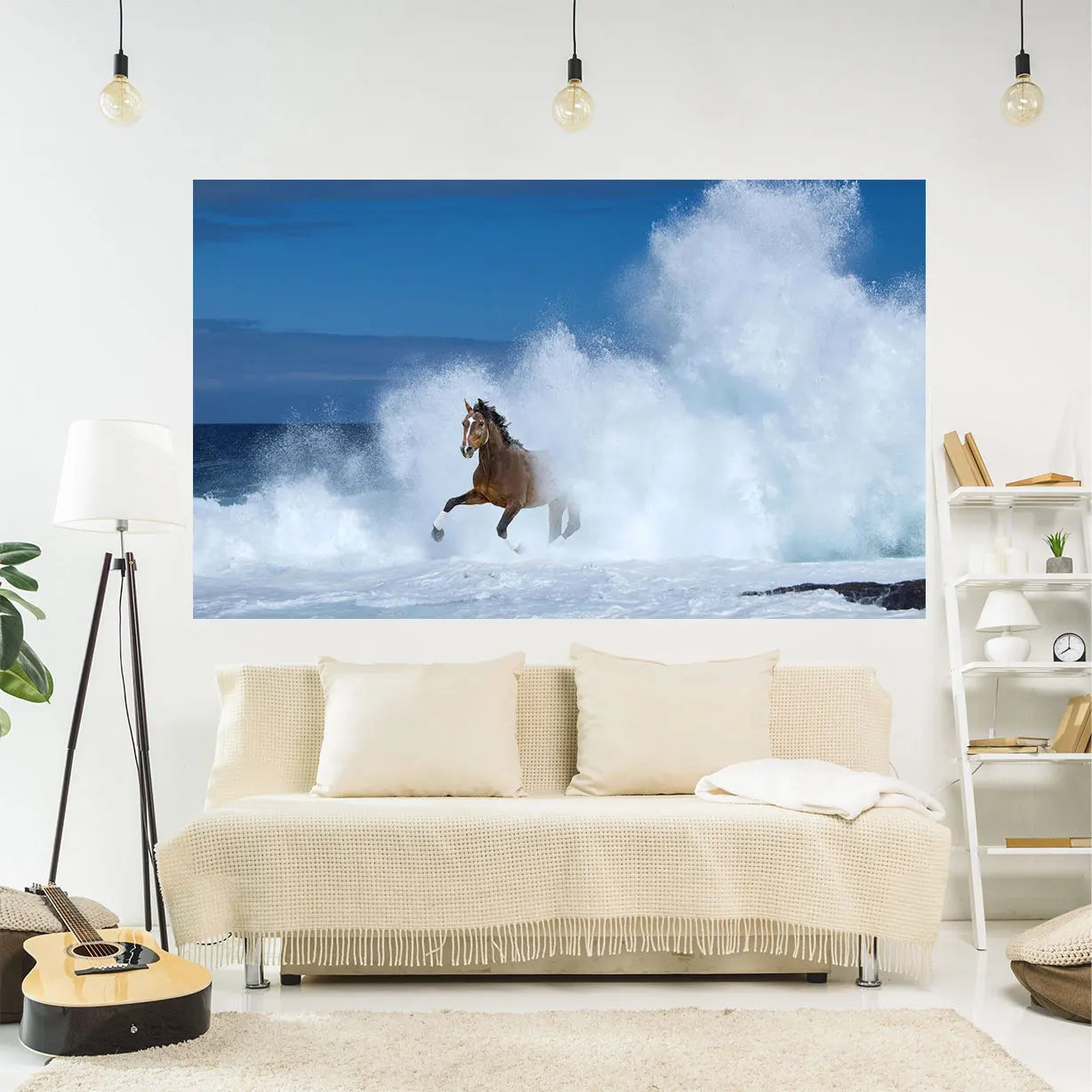 DecorBites™ Horse 3D Printing Tapestry Wall Hanging for Bedroom or Living Room Decor