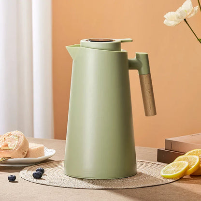 Decorbites™ Isolierkessel: Großkapazitäts-Thermobecher mit Ein-Knopf-Temperaturanzeige.