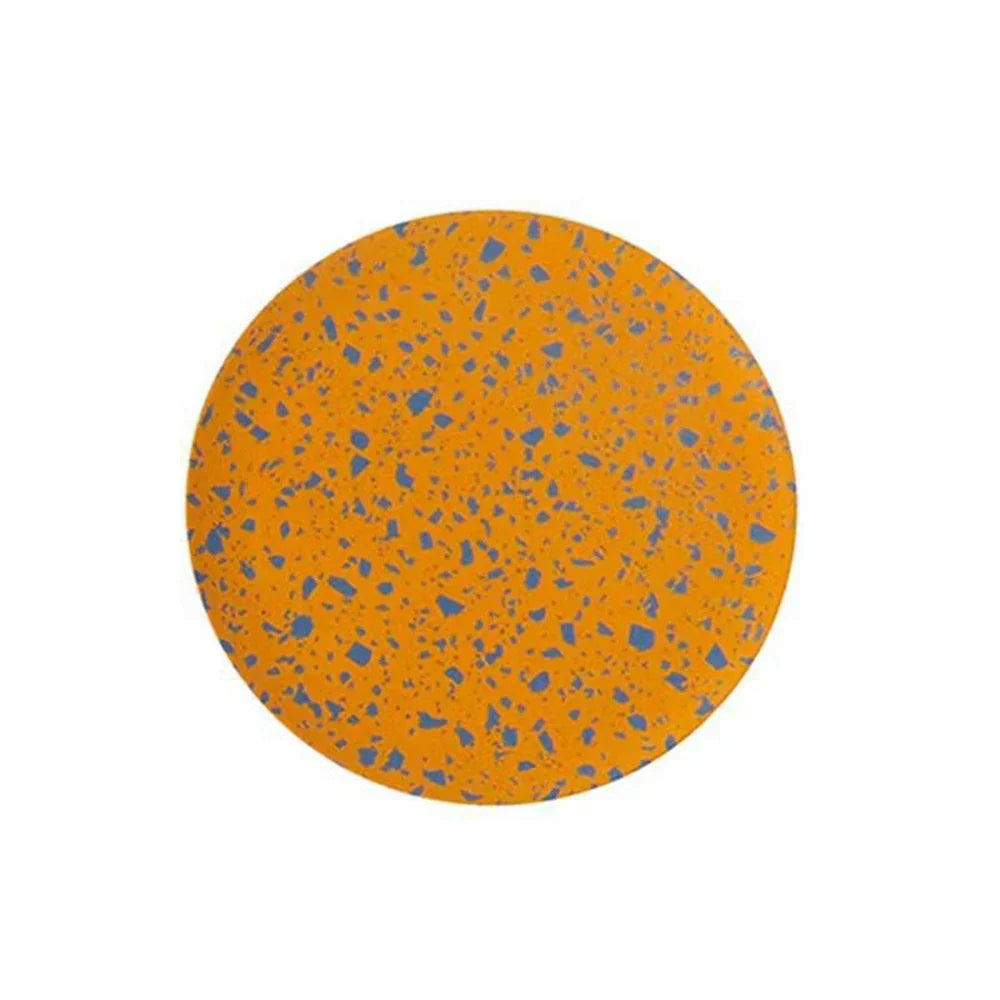 Decorbites™ Koreanischer Stil Rundes Essensgeschirr aus Bambusfaser für Desserts, Früchte und Kuchen