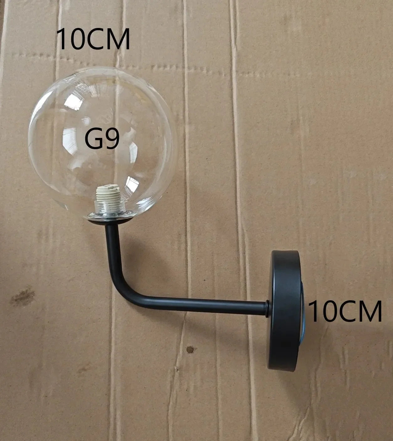 DecorBites™ Glass Ball Wall Lamps for Bedroom, Staircase, Corridor - Modern Nordic Design