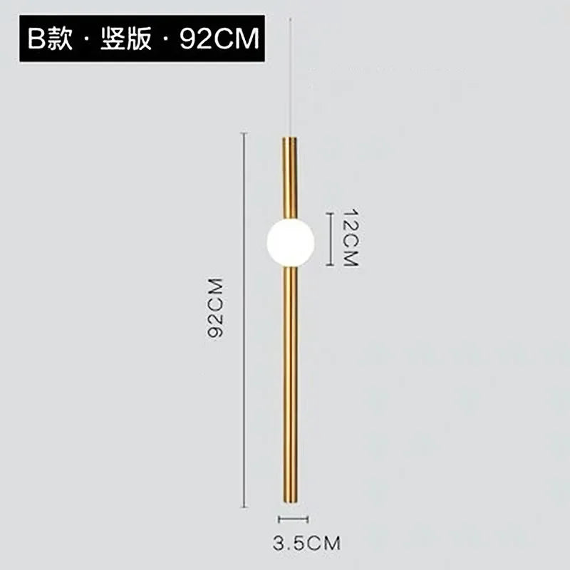 DecorBites™ Geometric Line Frame Chandelier Pendant Lights for Stairs and Table Decor
