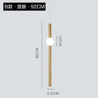 DecorBites™ Geometric Line Frame Chandelier Pendant Lights for Stairs and Table Decor