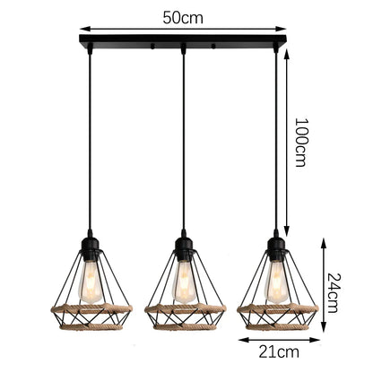 Decorbites™ Industrielle Hängelampe für Küche, Schlafzimmer und Gangbeleuchtung