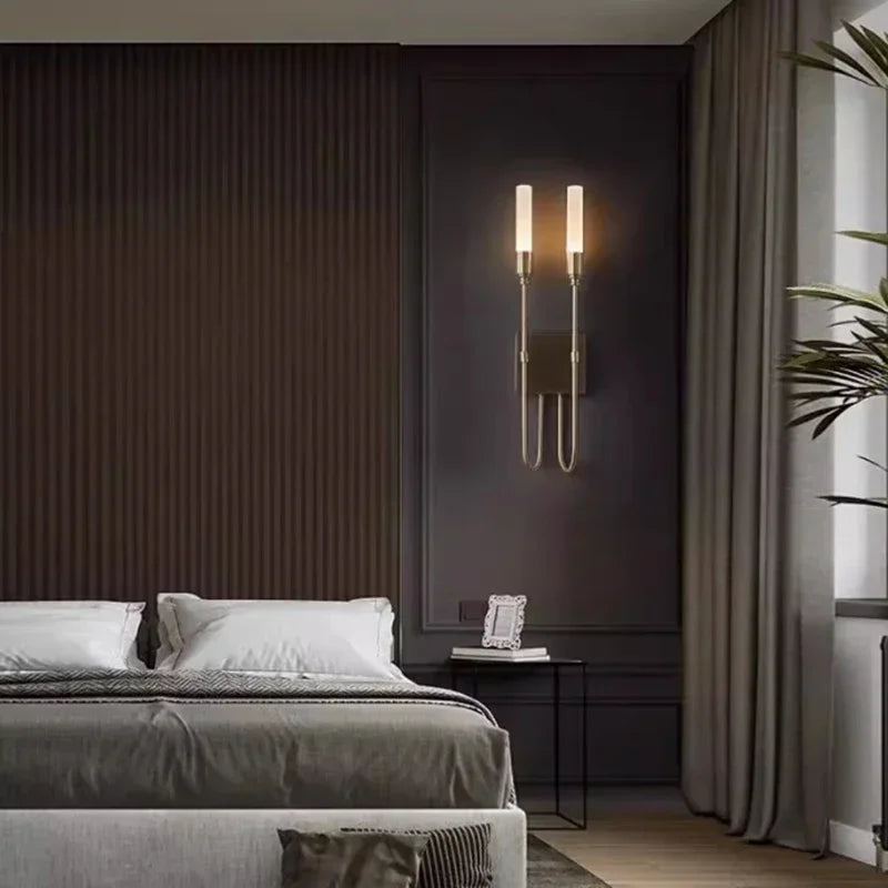 Decorbites™ Doppeltköpfige LED-Wandleuchte - Nordische Luxus-Wandleuchte für die Hausdekoration