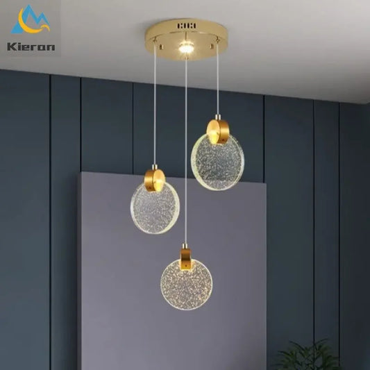 Decorbites™ Kristall-LED-Kronleuchter: Moderne 5-Kopf-Highlight für Schlafzimmer-, Bar- und Arbeitszimmerdekoration