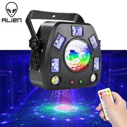 Decorbites™ Laser-Stroboskop-Magieball-Bühnenbeleuchtungseffekt für DJ-Disco-Partys