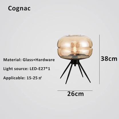Decorbites™ Glas-Schreibtisch: Modern dekorativer LED-Wohnzimmer-Schlafzimmer kreativer Glas-Dekor-Schreibtisch