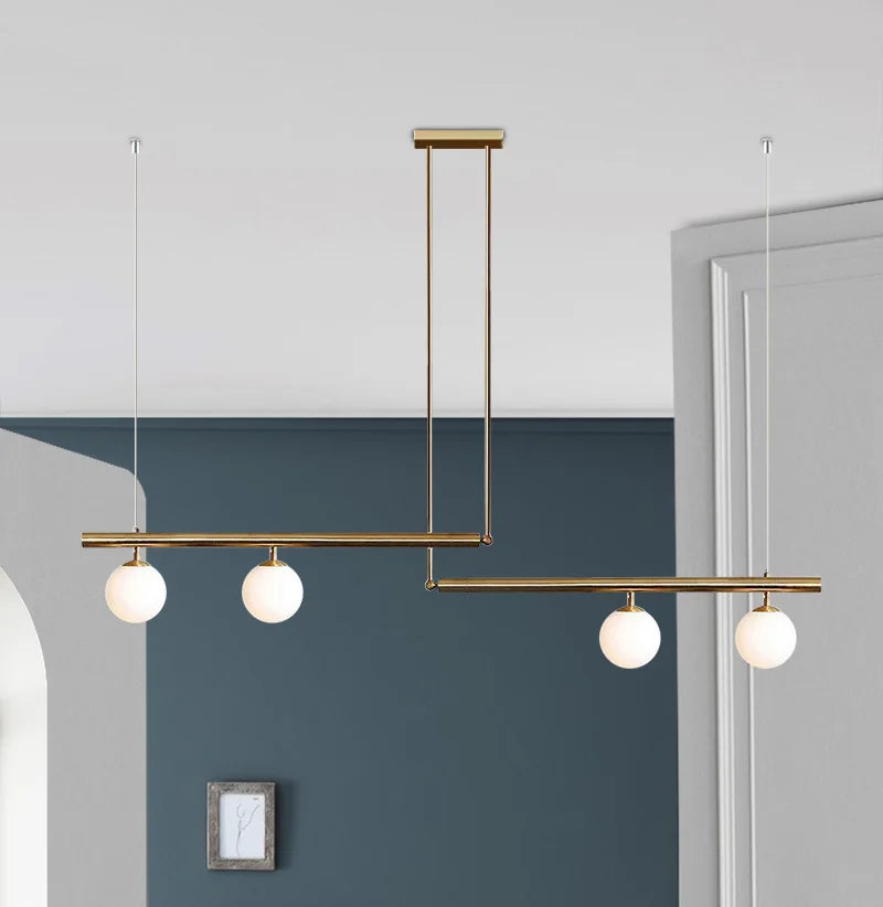 Decorbites™ LED-Lineare Hängelampe für Zuhause – Moderne Minimalistische Wohnzimmer-Lüster