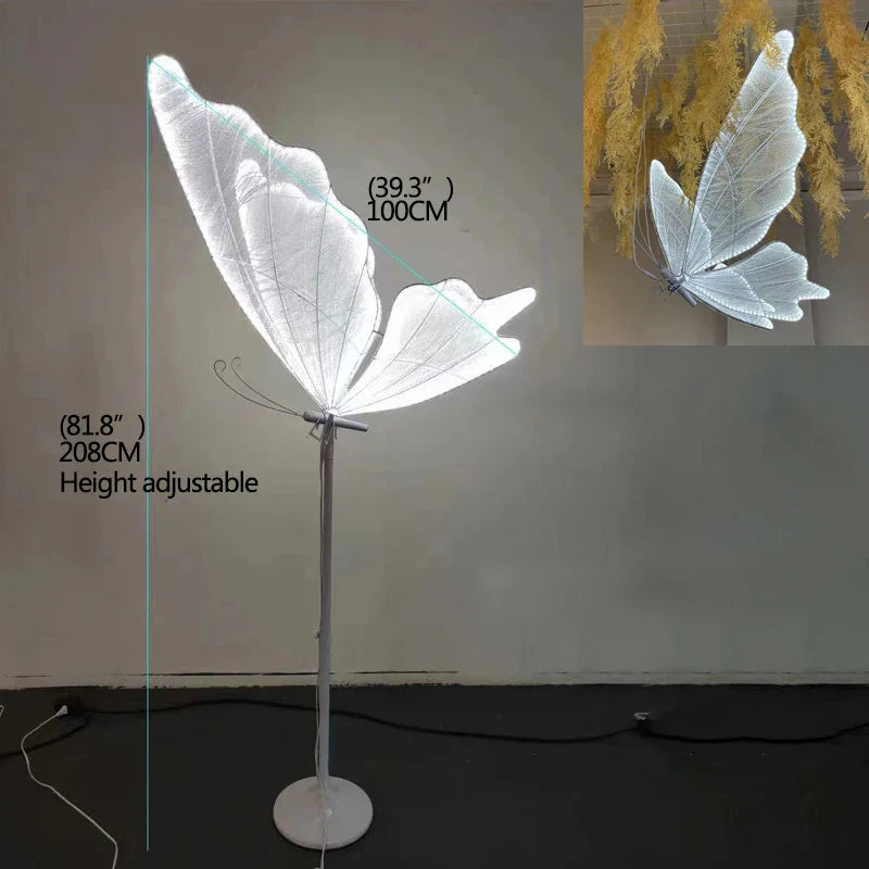 Decorbites™ Spitzen-Schmetterling LED-Hochzeitsdekoration Lampe
