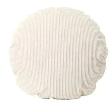 Decorbites™ Kordstoff-Rund-Kissenbezug 60x60 cm - Einfarbiges Streifenmuster für Sofa