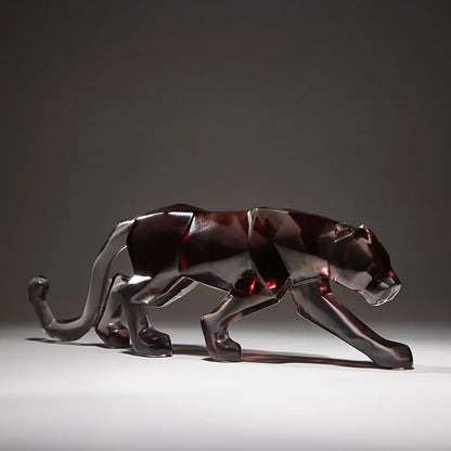 Decorbites™ Leopard Gepard Harz-Tier-Skulpturen für die Heimdekoration