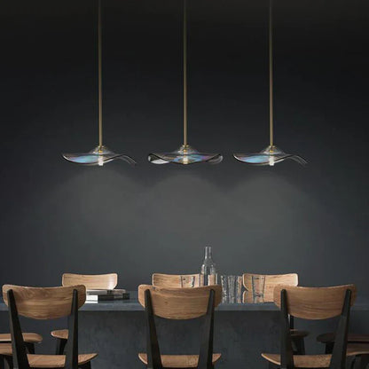 Decorbites™ Glasplattengehängeleuchte: Moderne, farbenfrohe Armatur für Heimdekoration und Beleuchtung