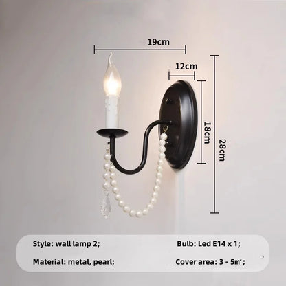 Decorbites™ Elegante Schwarze Kristall-Hängelampe für das Wohnzimmer