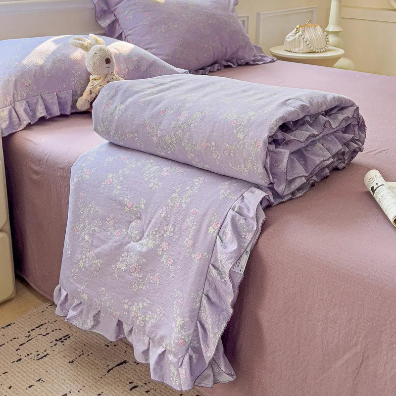Cotton Patchwork Summer Quilt