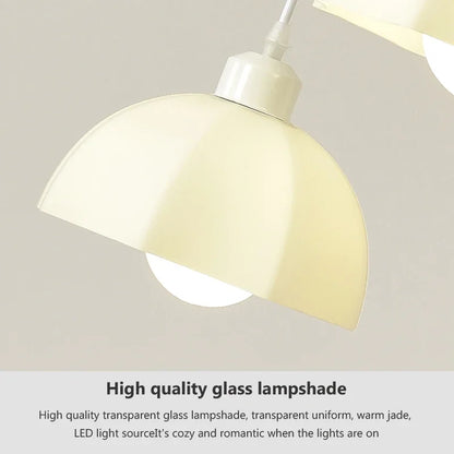 Decorbites™ Elegante LED-Hängelampe in Creme für das Esszimmer